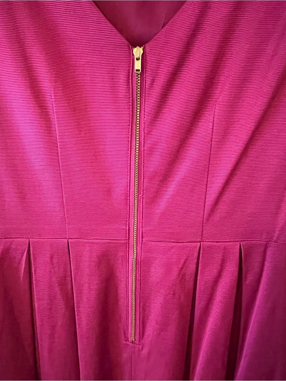 Shoshanna Fuchsia/Magenta Fit & Flare Dress Size 8 - Picture 3 of 5